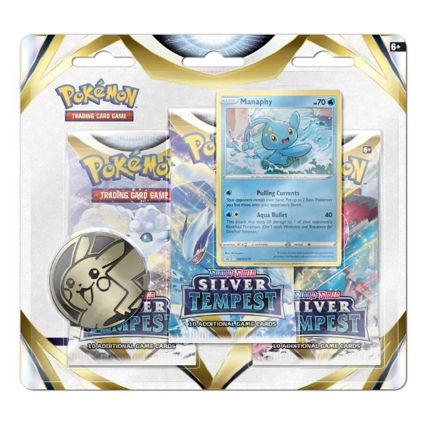 Silver Tempest 3 Booster Blister Manaphy
