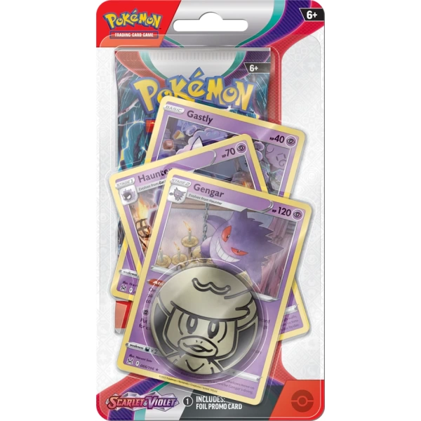 Scarlet & Violet Premium Checklane Blister Gastly