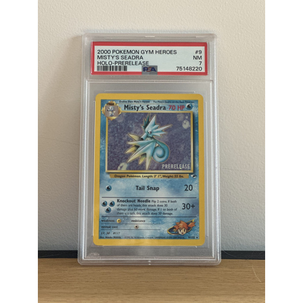 Prerelease Misty's Seadra - PSA 7