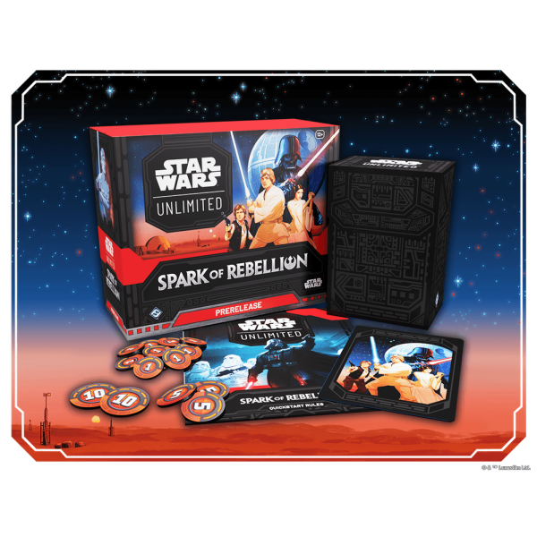 Star Wars Unlimited: Spark of Rebellion Prerelease Box