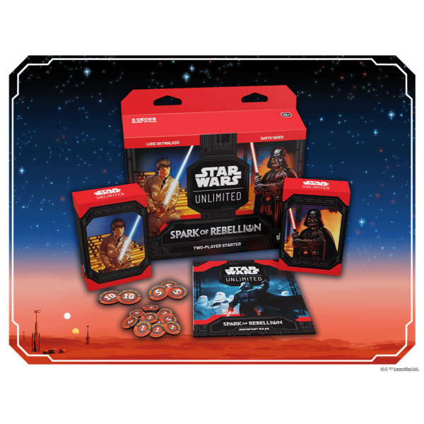 Star Wars Unlimited: Spark of Rebellion 2-player Starter Set