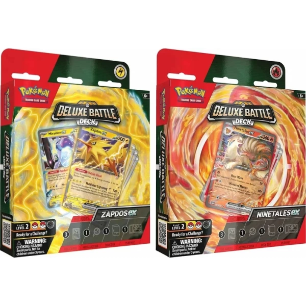 Ninetales/Zapdos Deluxe Battle Deck