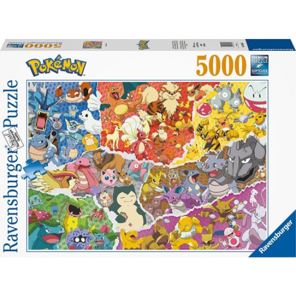 Puzzel Pokémon 5000 stukjes