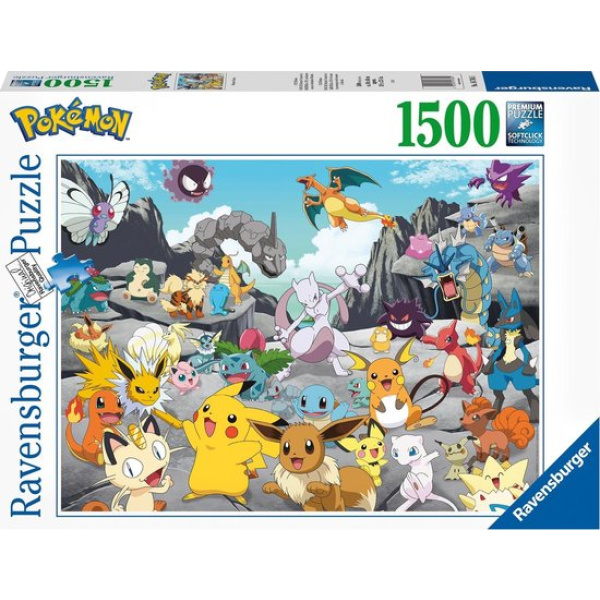 Puzzel Pokémon 1500 stukjes