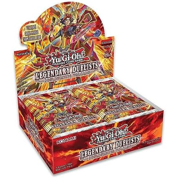 Legendary Duelists Soulburning Volcano Booster Display
