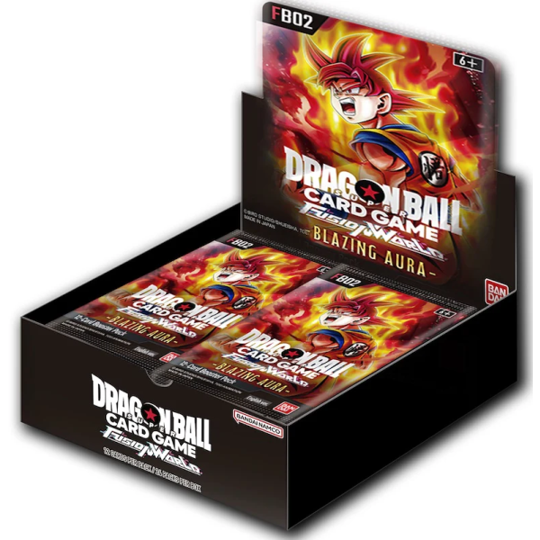 Fusion World: Blazing Aura Booster Display