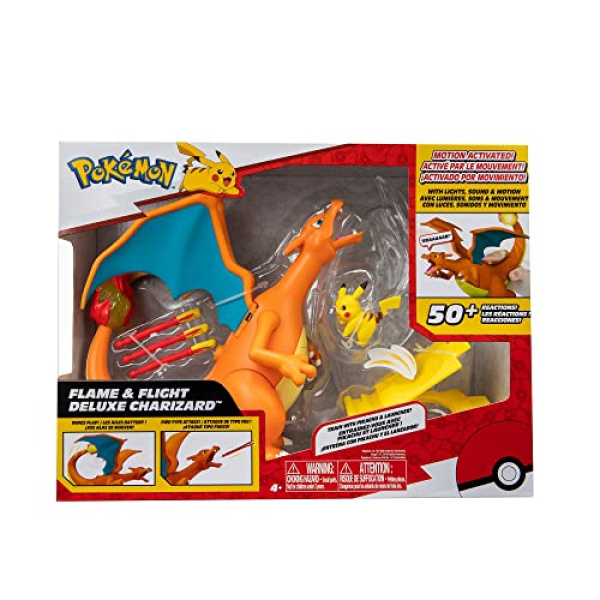Pokémon Flame & Flight Deluxe Charizard vs. Pikachu