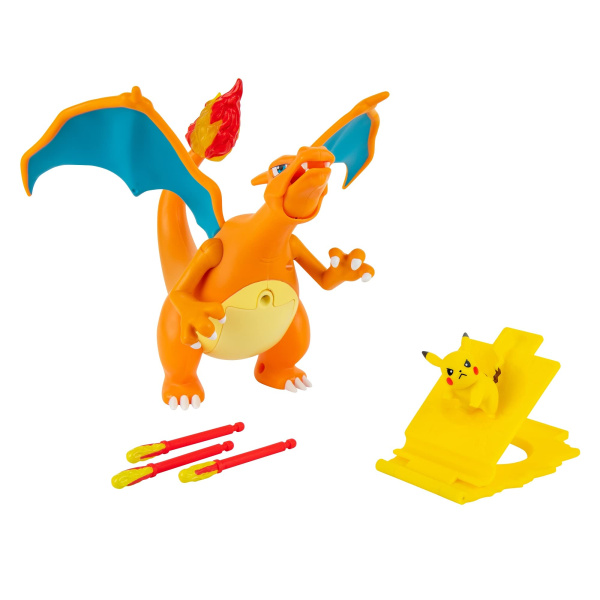 Pokémon Flame & Flight Deluxe Charizard vs. Pikachu