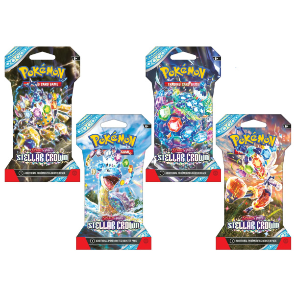 Stellar Crown Sleeved Booster pack