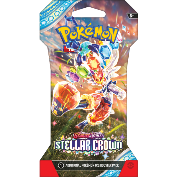 Stellar Crown Sleeved Booster pack