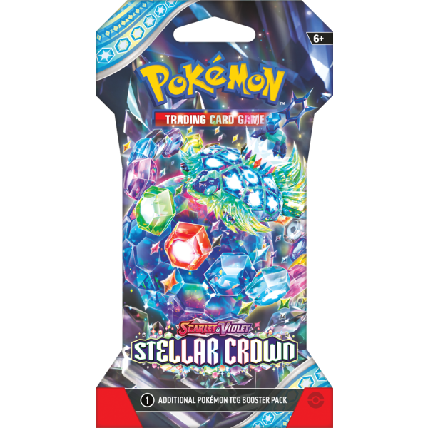 Stellar Crown Sleeved Booster pack