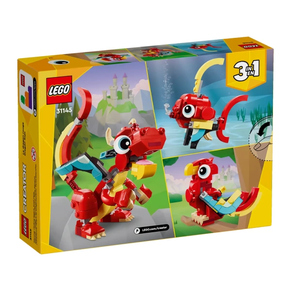 31145 Creator 3-in-1: Rode draak