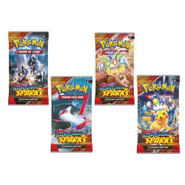 Surging Sparks Booster packs
