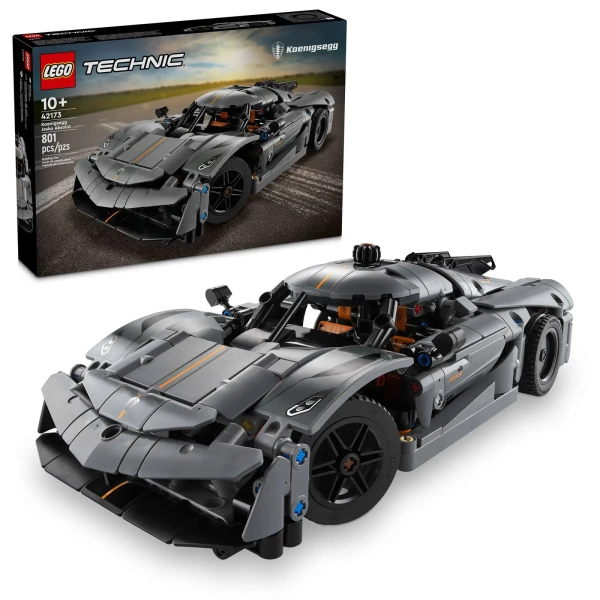 42173 LEGO Technic: Koenigsegg Jesko Absolut grijze hypercar
