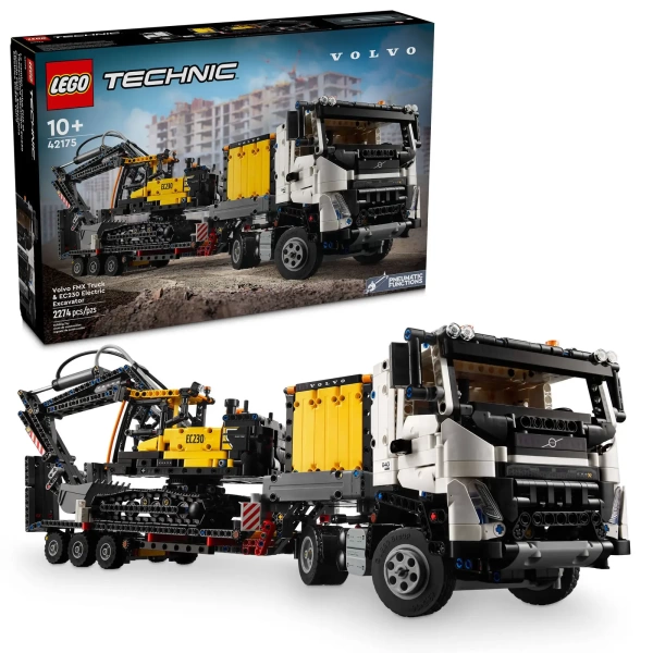 42175 LEGO Technic: Volvo FMX truck & EC230