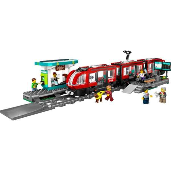 60423 LEGO City: Stadstram en station