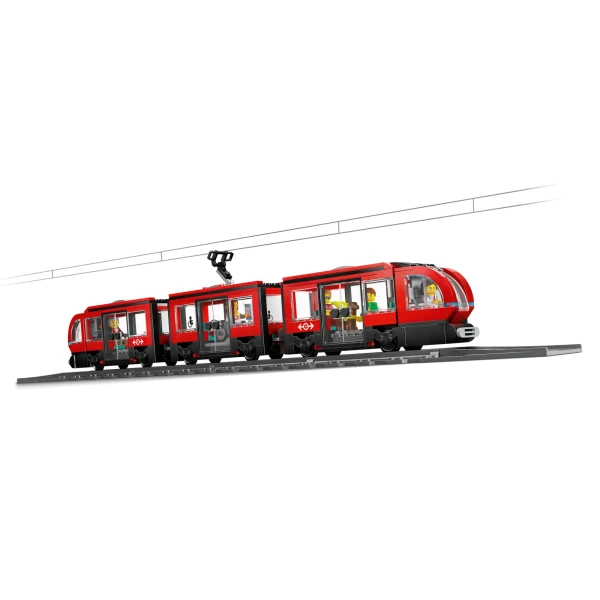 60423 LEGO City: Stadstram en station