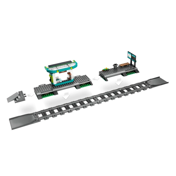 60423 LEGO City: Stadstram en station