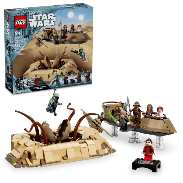 75396 LEGO Star Wars: Desert Skiff en Sarlacc-kuil