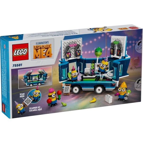 LEGO Minions: Muzikale feestbus van de Minions