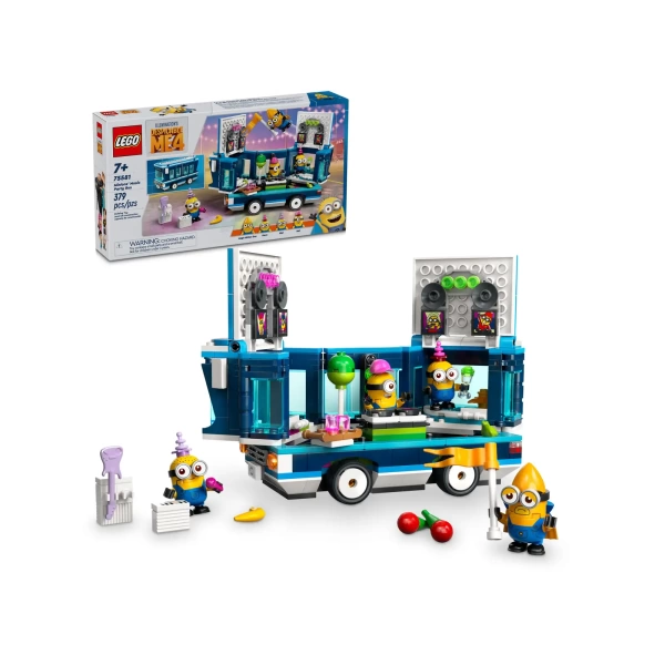 LEGO Minions: Muzikale feestbus van de Minions