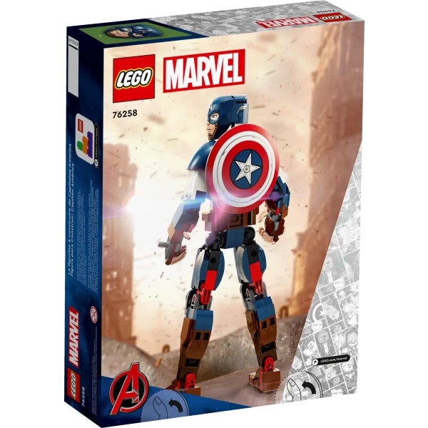 76258 LEGO Marvel: Captain America bouwfiguur