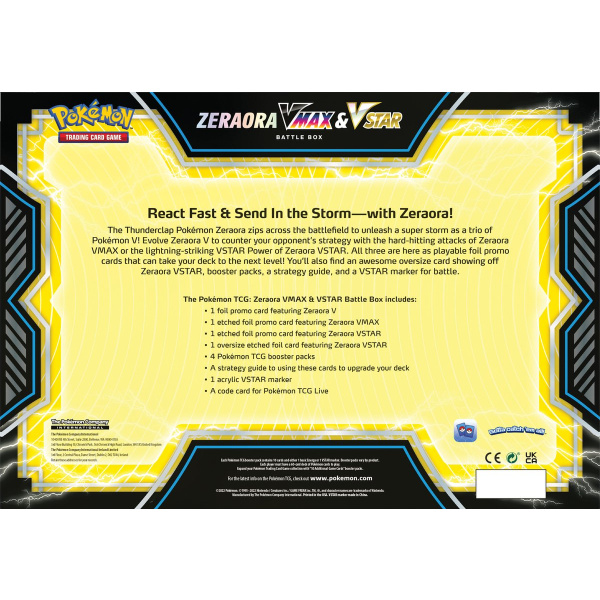 Zeraora / Deoxys Vmax Vstar battle box