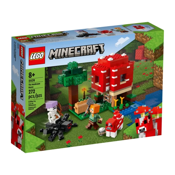 21179 LEGO Minecraft: Het Paddenstoelenhuis
