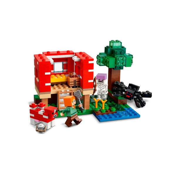 21179 LEGO Minecraft: Het Paddenstoelenhuis