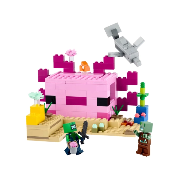 21247 LEGO Minecraft: Het Axolotlhuis
