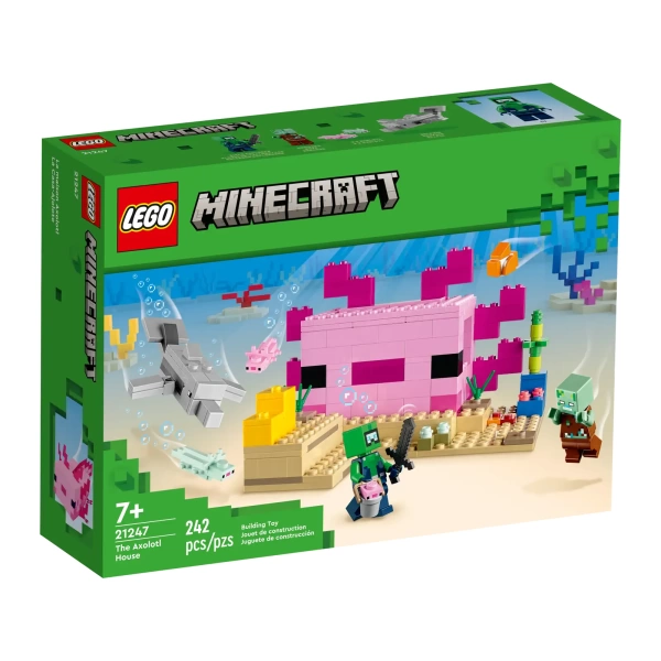 21247 LEGO Minecraft: Het Axolotlhuis