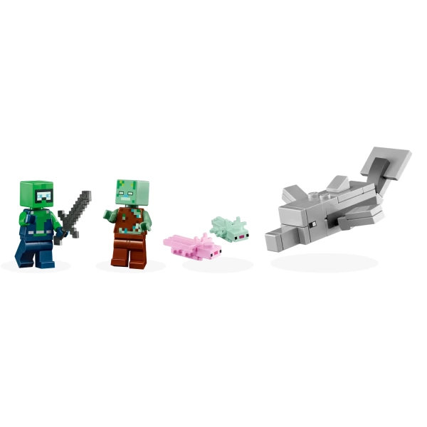 21247 LEGO Minecraft: Het Axolotlhuis