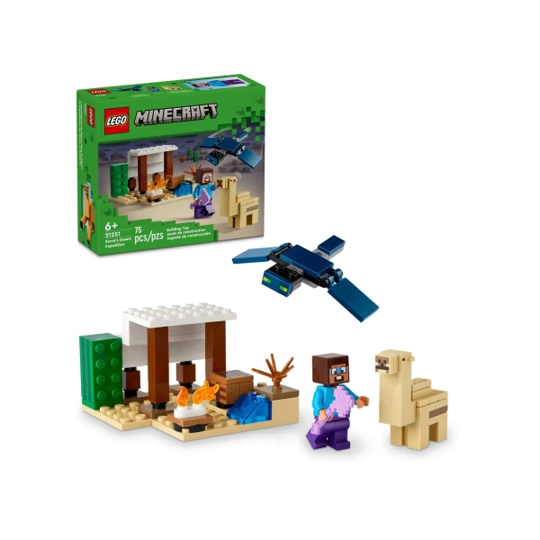 21251 LEGO Minecraft: Steve's woestijnexpeditie
