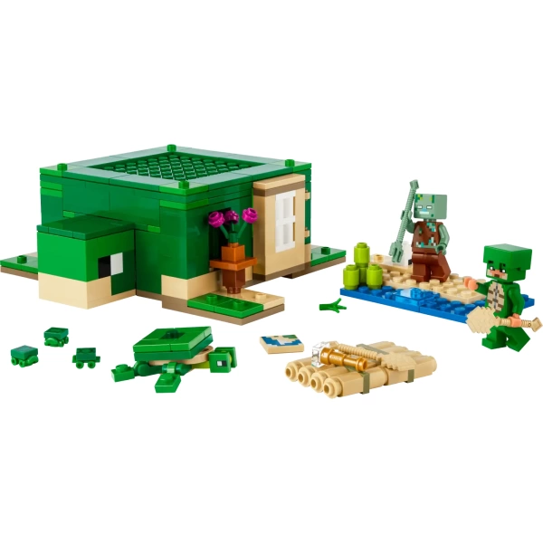 21254 LEGO Minecraft: Het Schildpadstrandhuis