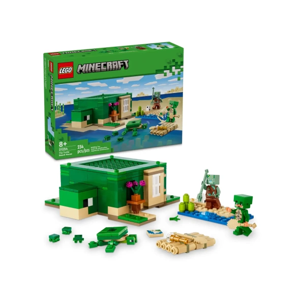 21254 LEGO Minecraft: Het Schildpadstrandhuis