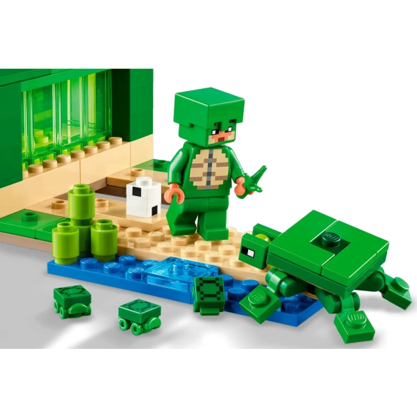 21254 LEGO Minecraft: Het Schildpadstrandhuis