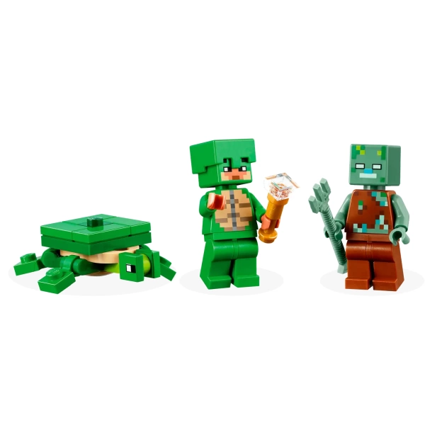 21254 LEGO Minecraft: Het Schildpadstrandhuis