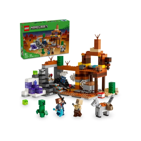 21263 LEGO Minecraft: De Woestenijmijnschacht