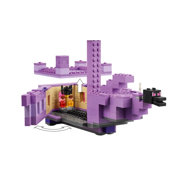 21264 LEGO Minecraft: De Enderdraak en het End-schip