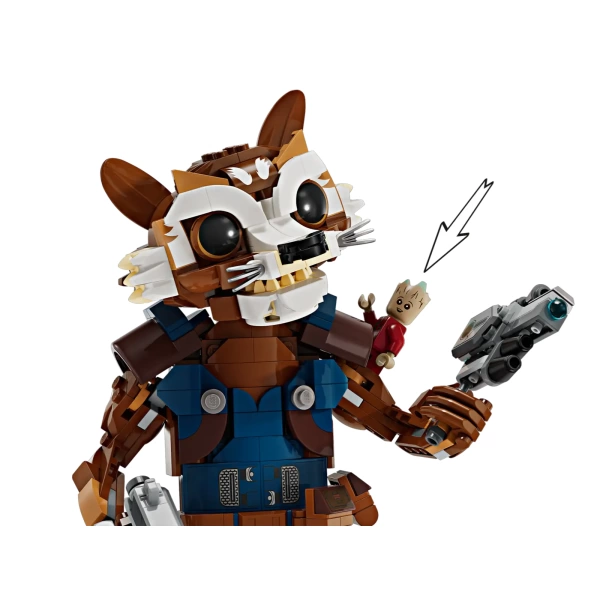 76282 LEGO Marvel: Rocket en Baby Groot