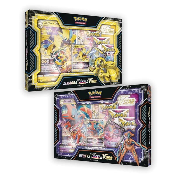 Zeraora / Deoxys Vmax Vstar battle box