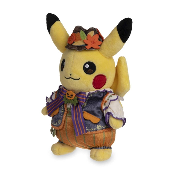 pikachu pluche halloween pokemon center