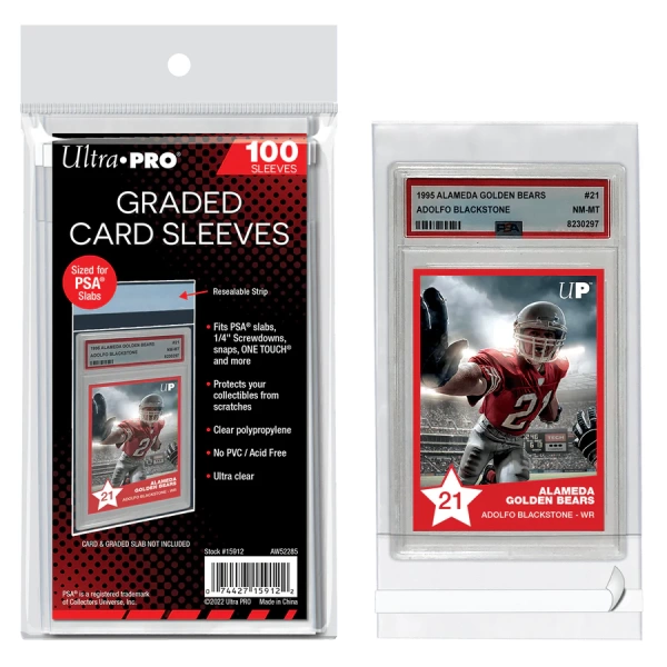 ultra pro psa graded card sleeves