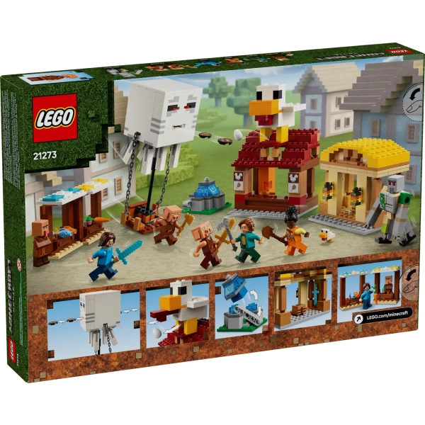 21273 LEGO Minecraft: De Ghast-ballon Aanval op het Dorp