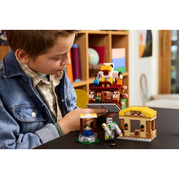 21273 LEGO Minecraft: De Ghast-ballon Aanval op het Dorp