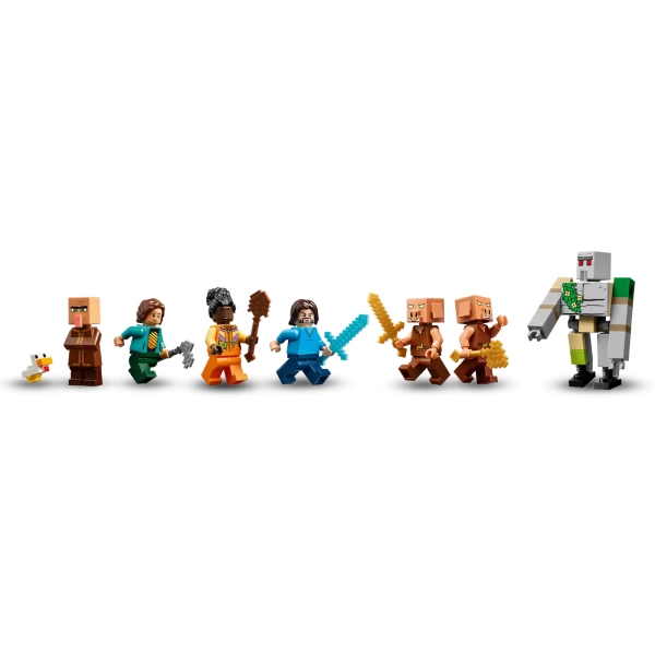 21273 LEGO Minecraft: De Ghast-ballon Aanval op het Dorp
