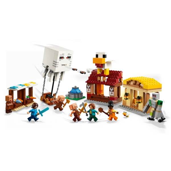 21273 LEGO Minecraft: De Ghast-ballon Aanval op het Dorp
