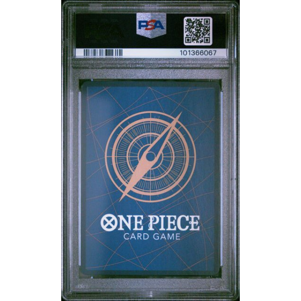 PSA Slab ONE Piece: Monkey D. Luffy OP04 Pre Release Winner (P-036)