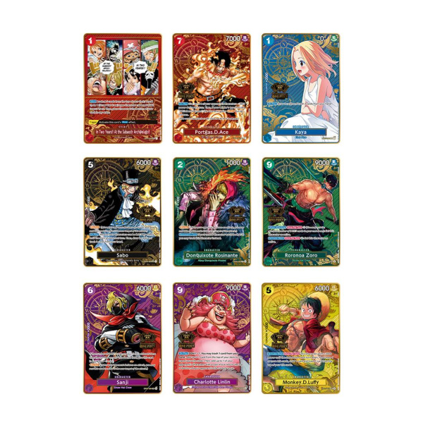 ONE Piece Japanese 2nd Anniversary set