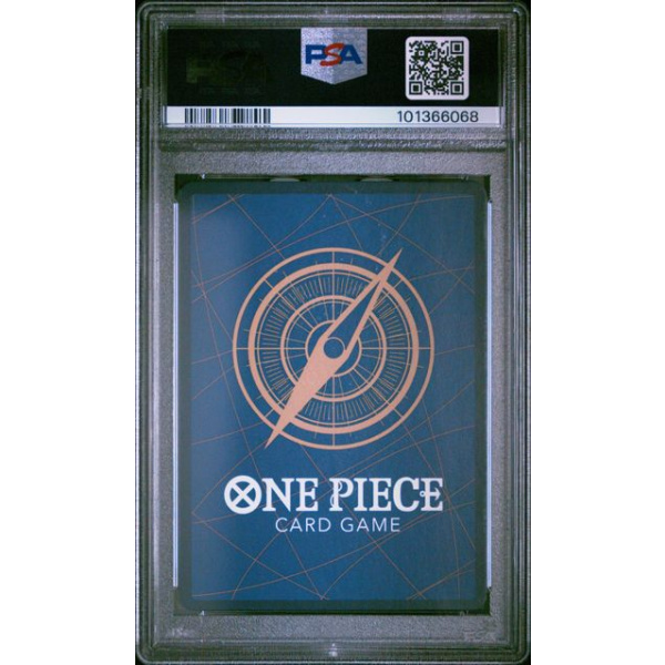 PSA Slab ONE Piece: Monkey D. Luffy OP04 Pre Release Winner (P-036)